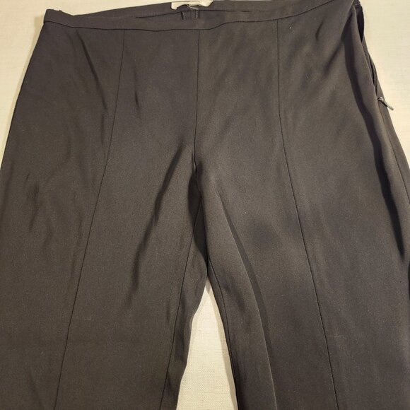 The Row - Tapered Black Slacks - Picture 1 of 6